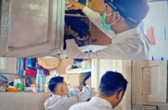 Razia Kamar Hunian, Kalapas Kelas IIA Tenggarong Pastikan Keamanan Tetap Kondusif Jelang Hari Raya Idul Fitri