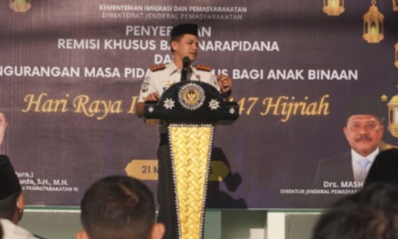 804 Warga Binaan Rutan Kelas I Bandung Dapat Remisi Khusus Hari Raya Idul Fitri, 5 Orang Langsung Bebas